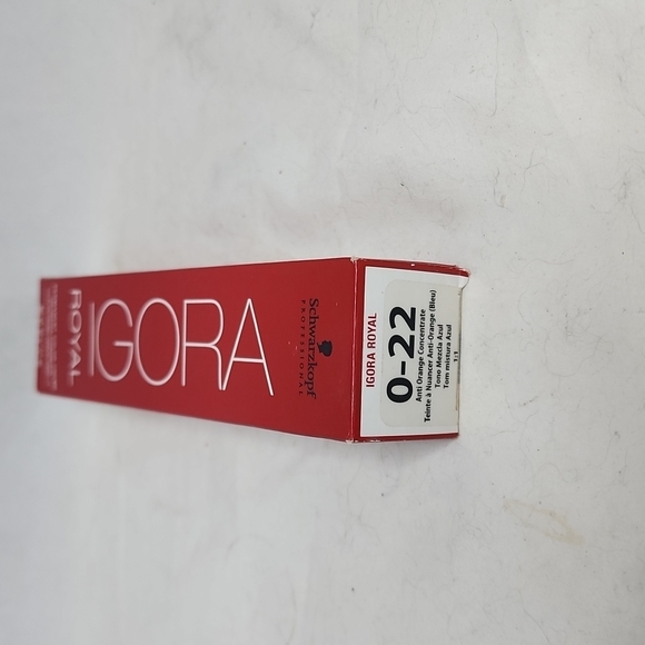 Igora Royal Permanent color cream #0-22 Anti Orange Concentrate - Picture 2 of 2